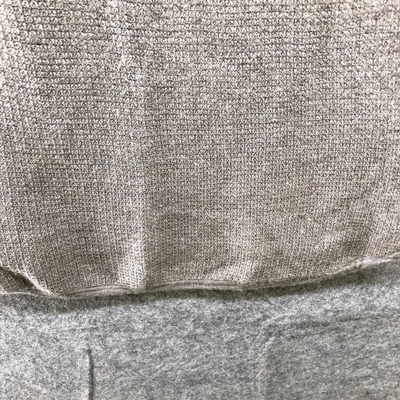 Max Studio Wool Sweater Womens L Extra Fine Merino Light Brown Chestnut Taupe - Picture 4 of 8